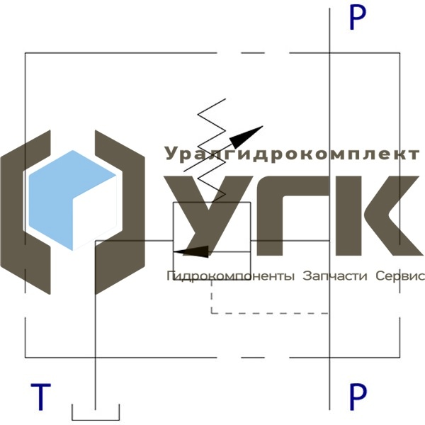 VMP 3/8&amp;quot; L (80-300 BAR) Клапан предохранительный