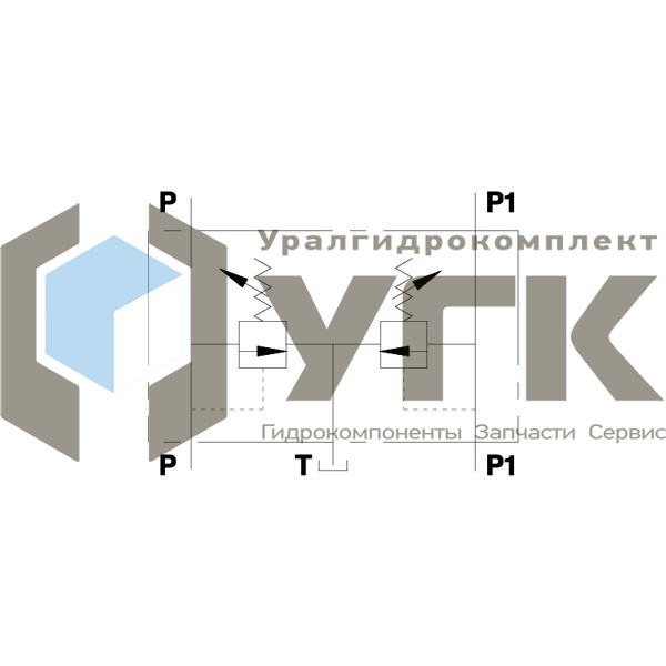 VMPD 1/2&amp;quot; (10-180 BAR) Предохранительный клапан