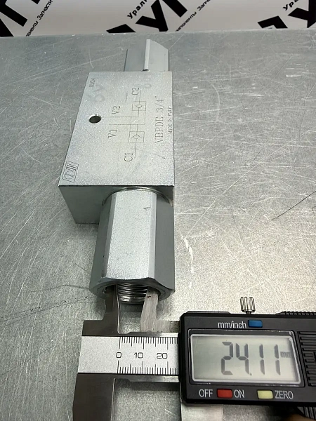 VBPDE 1/2 L. Гидрозамок двусторонний