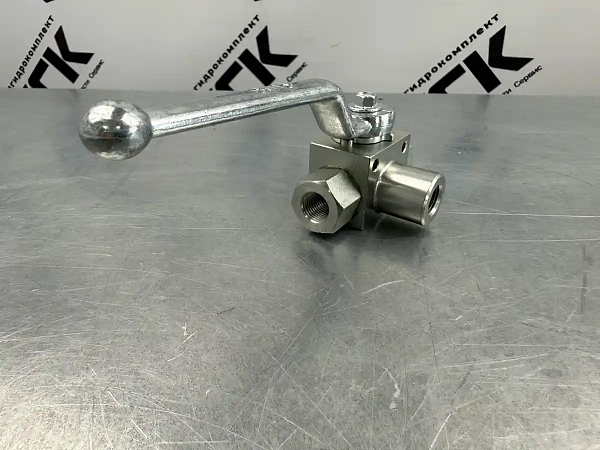 KHB3K-G1/4&amp;quot; Кран шаровый трехходовой