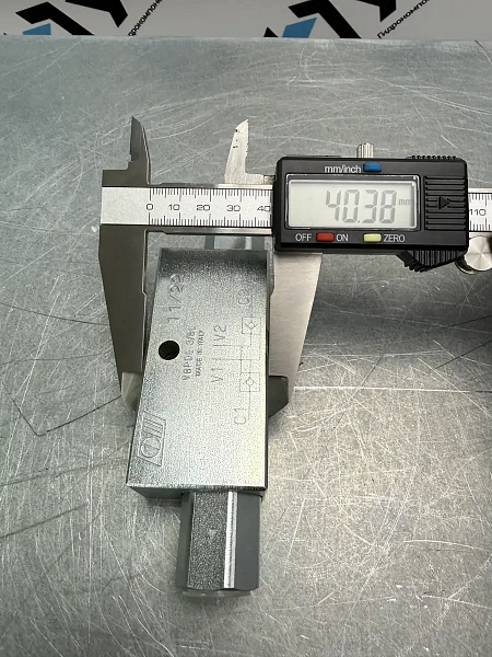 VBPDE 3/8L Гидрозамок двусторонний (V0020)