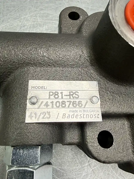 P81-Rs G 1/2 Гидpopaспpeдeлитель для дровокoла 