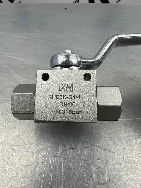 KHB3K-G1/4&amp;quot; Кран шаровый трехходовой
