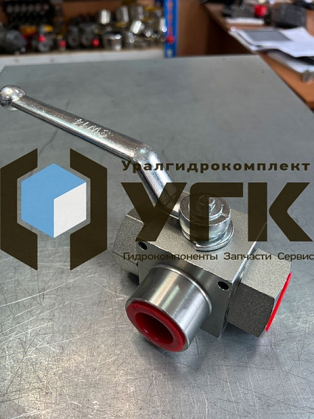 KHB3K-G1 (стальной) Кран шаровой 3-х ходовой