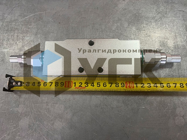 VBCD 3/8 DE-A CC Двухсторонний тормозной клапан