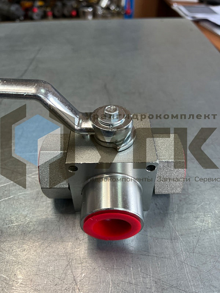 KHB3K-G1 (стальной) Кран шаровой 3-х ходовой