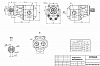 HDX-GP-35080 ISO BD-4P Гидронасос шестеренный 