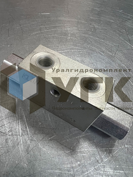 VBPDE 1/4&amp;quot; L Двусторонний гидрозамок