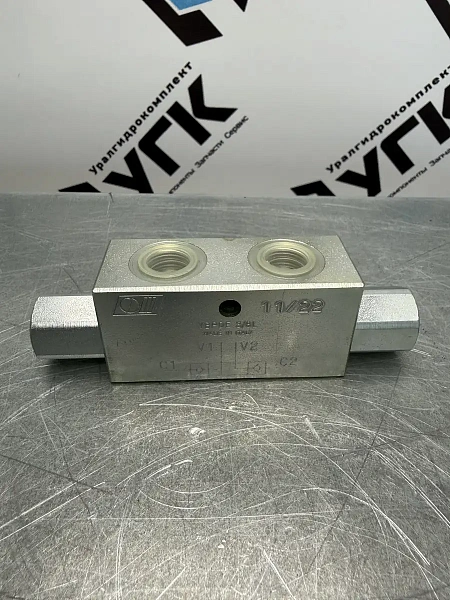 VBPDE 3/8L Гидрозамок двусторонний (V0020)