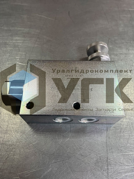 VPR3 3/8&amp;quot; Регулятор расхода трехлинейный