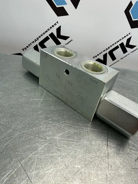 VBPDE 3/4 Гидрозамок двусторонний (V0040)