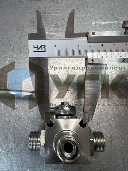 KHB3K-12SR Кран шаровой 3-х ходовой