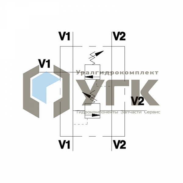 VMPDI 3/8&amp;quot; (50-250 BAR) Предохранительный клапан