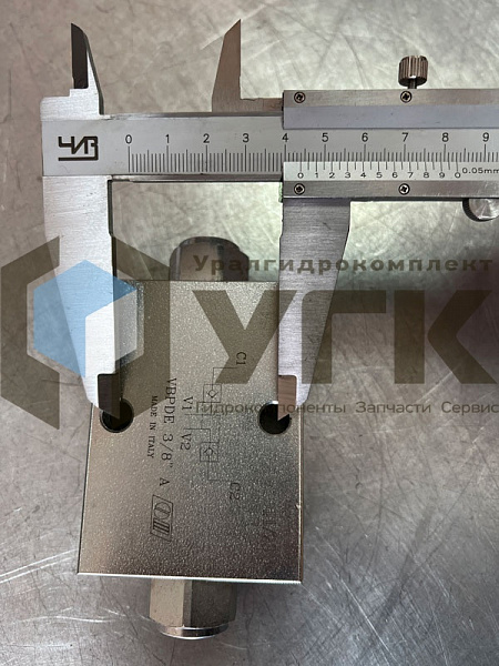 VBPDE 3/8 тип A  V0180 Двусторонний гидрозамок